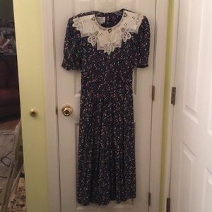 AMANDA ADAMS SPRING/EASTER SHORT SLEEVE LONG DRESS
